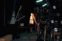 View of the alignmemnt setup