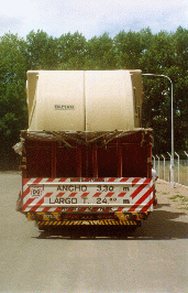 32 - Truck with tanks seen from behind