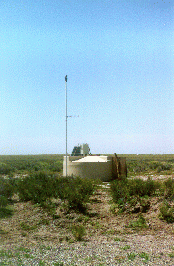 14 - Falcon on the antenna mast