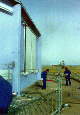 18 - Los Leones bay 5, fallen scaffold