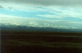 36 - Andes seen from Los Leones - looking WNW